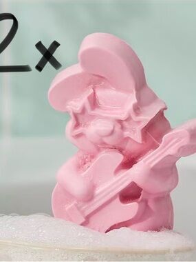 2x Rock Star Rabbit Soap